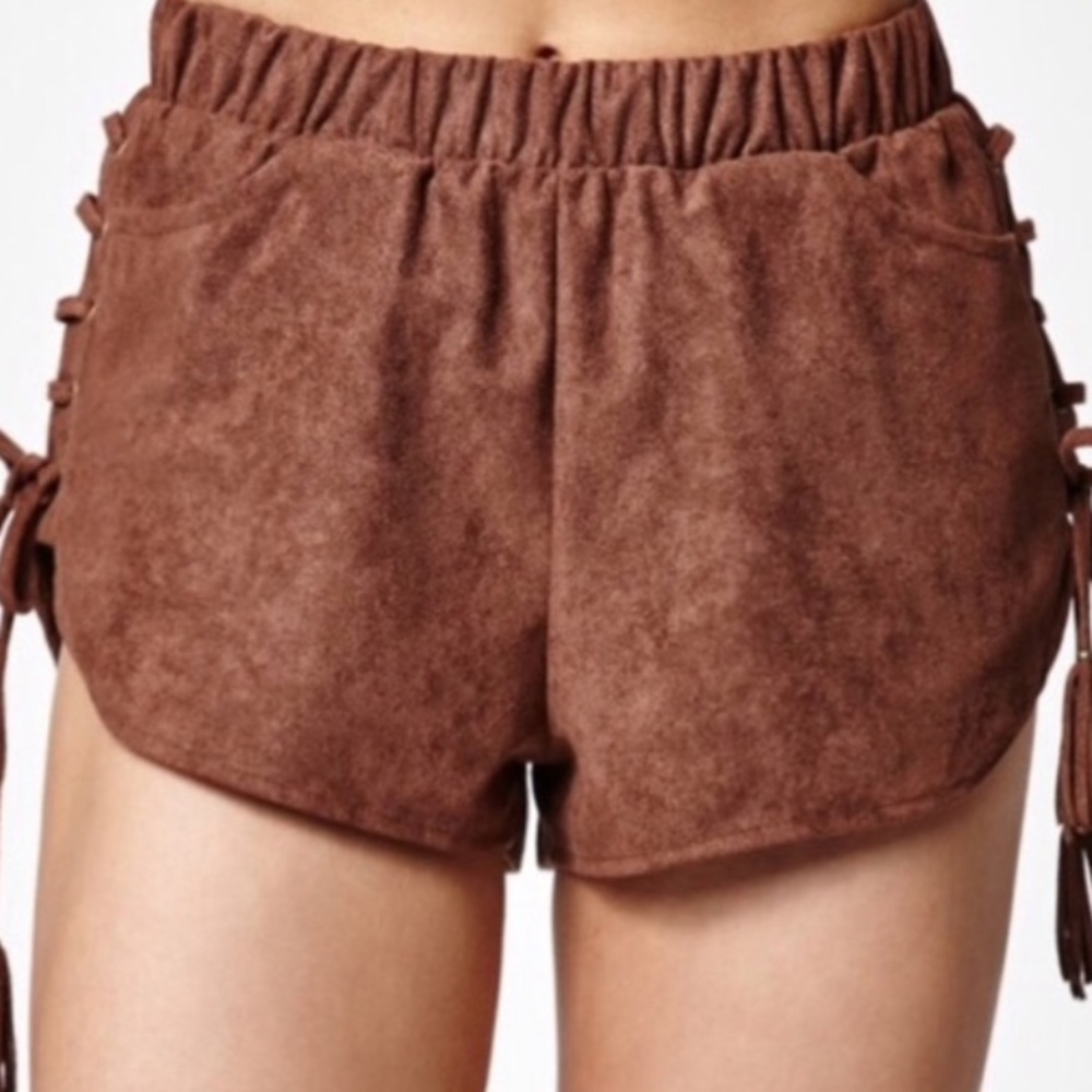 Kendall and Kylie Suede Shorts